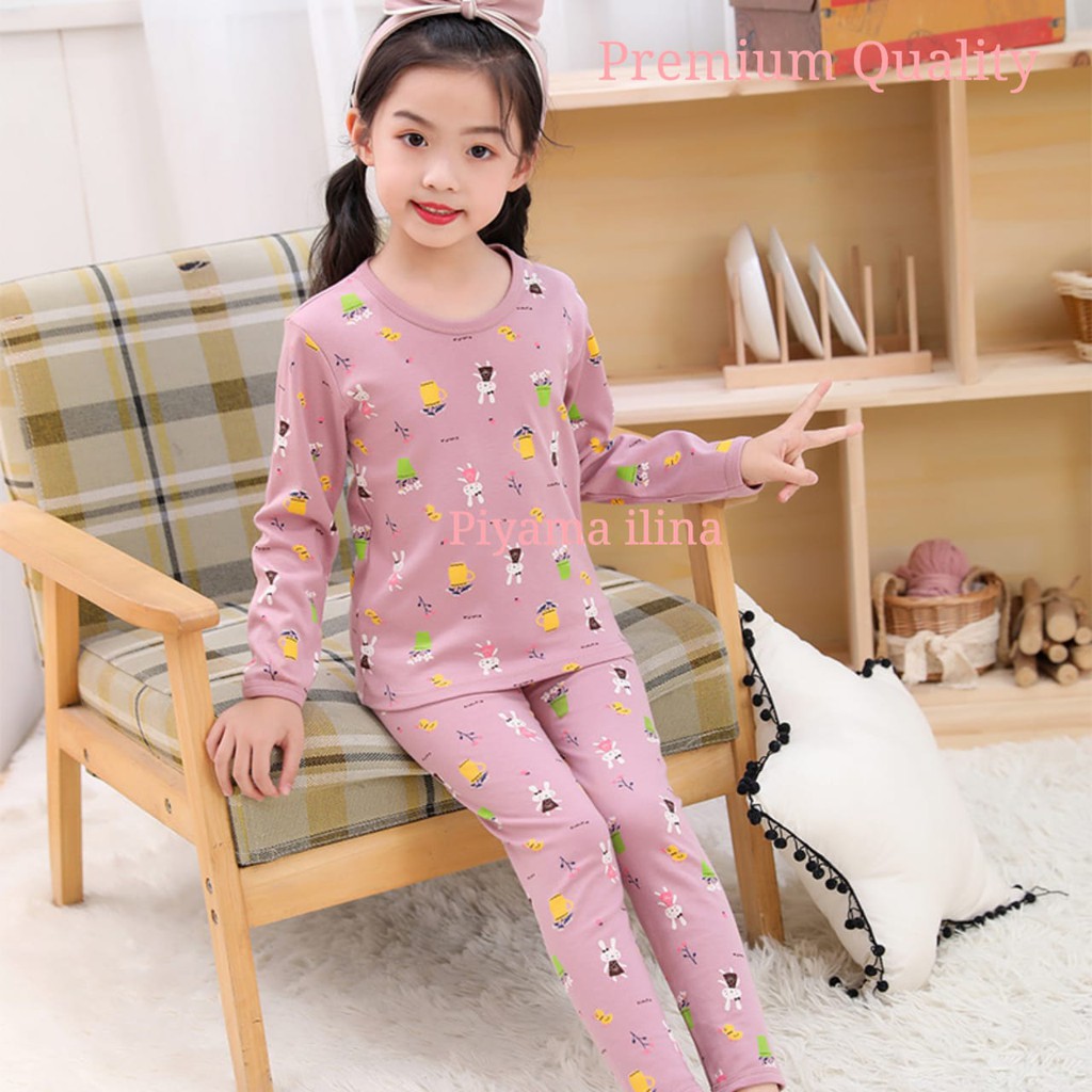 AN-36 - 37 Baju Tidur Anak / Piyama Anak laki laki dan perempuan