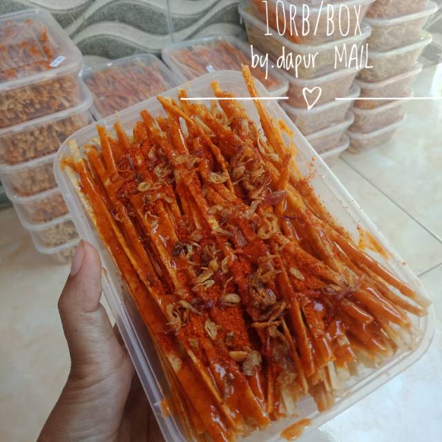 

LIDI²AN GEPENG BUMBU BASAH(bumbu boleh pisah)