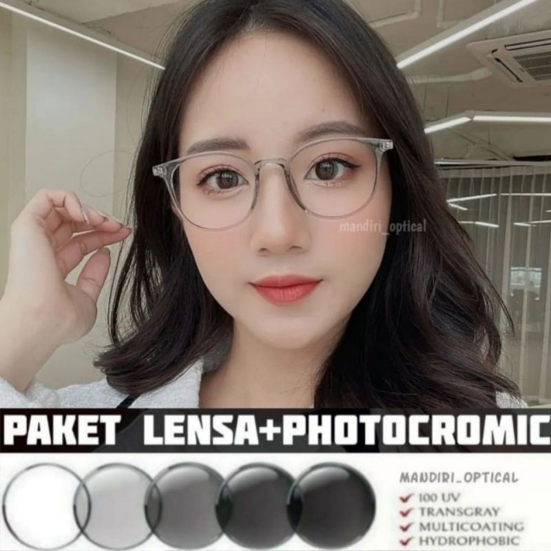 [COD] frame kacamata antiradiasi (paket frame+lensa) | kacamata photocromic | GRATIS lensa minus | kacamata Photocromic minus | kacamata minus | kacamata fashion | kacamata wanita | kacamata kekinian | kacamata 8185