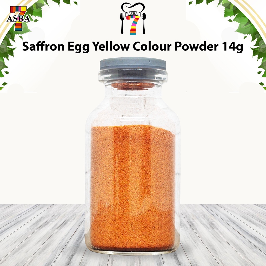 

ASBA SAFFRON EGG YELLOW 14GR