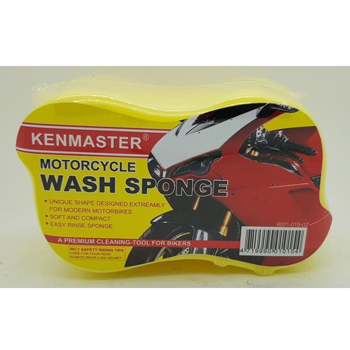 Busa Pencuci Moto Mobil - Kenmaster Spon Cuci Motor Set 2pcs - Wash Sponge