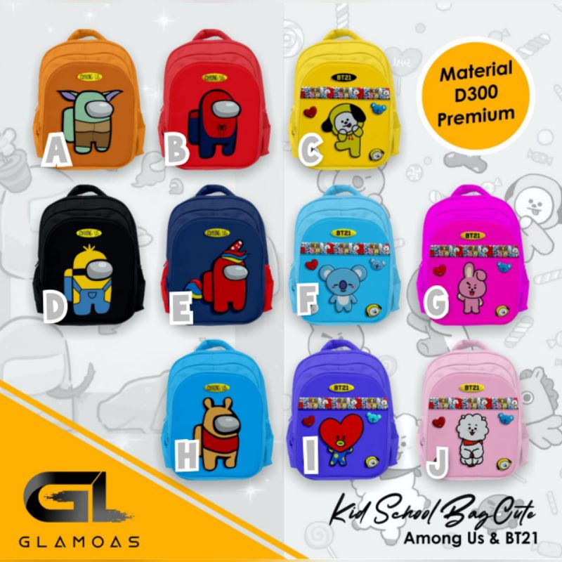Tas Glamoas BT21 dan among us