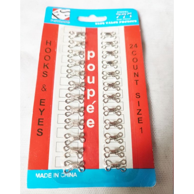 ( isi 6 pasang) kait BH besar