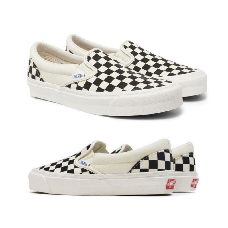 Vans Vault OG Slip-On Checkerboard / Black White Original