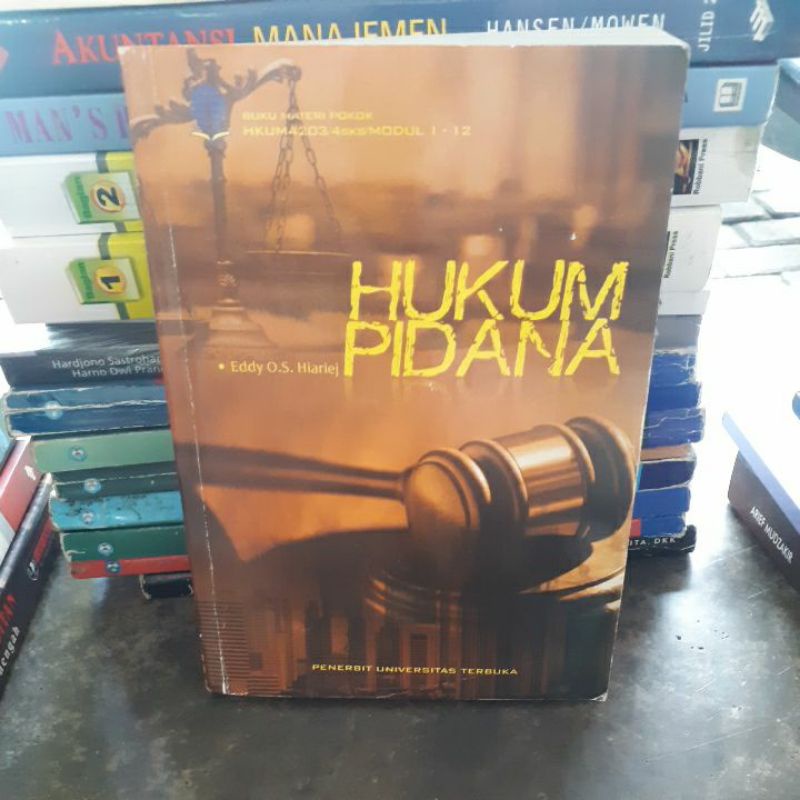 

BUKU ORIGINAL HUKUM PIDANA