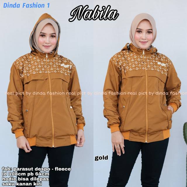 Nabila Jaket wanita by dinda Fashion