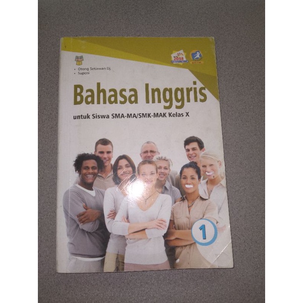 

PRELOVED BUKU BAHASA INGGRIS YRAMA WIDYA KELAS 10/X MURAH