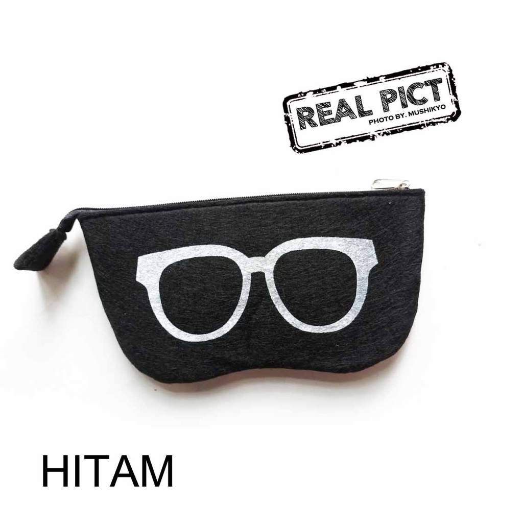 Pouch tempat Kacamata / glasses purse bag