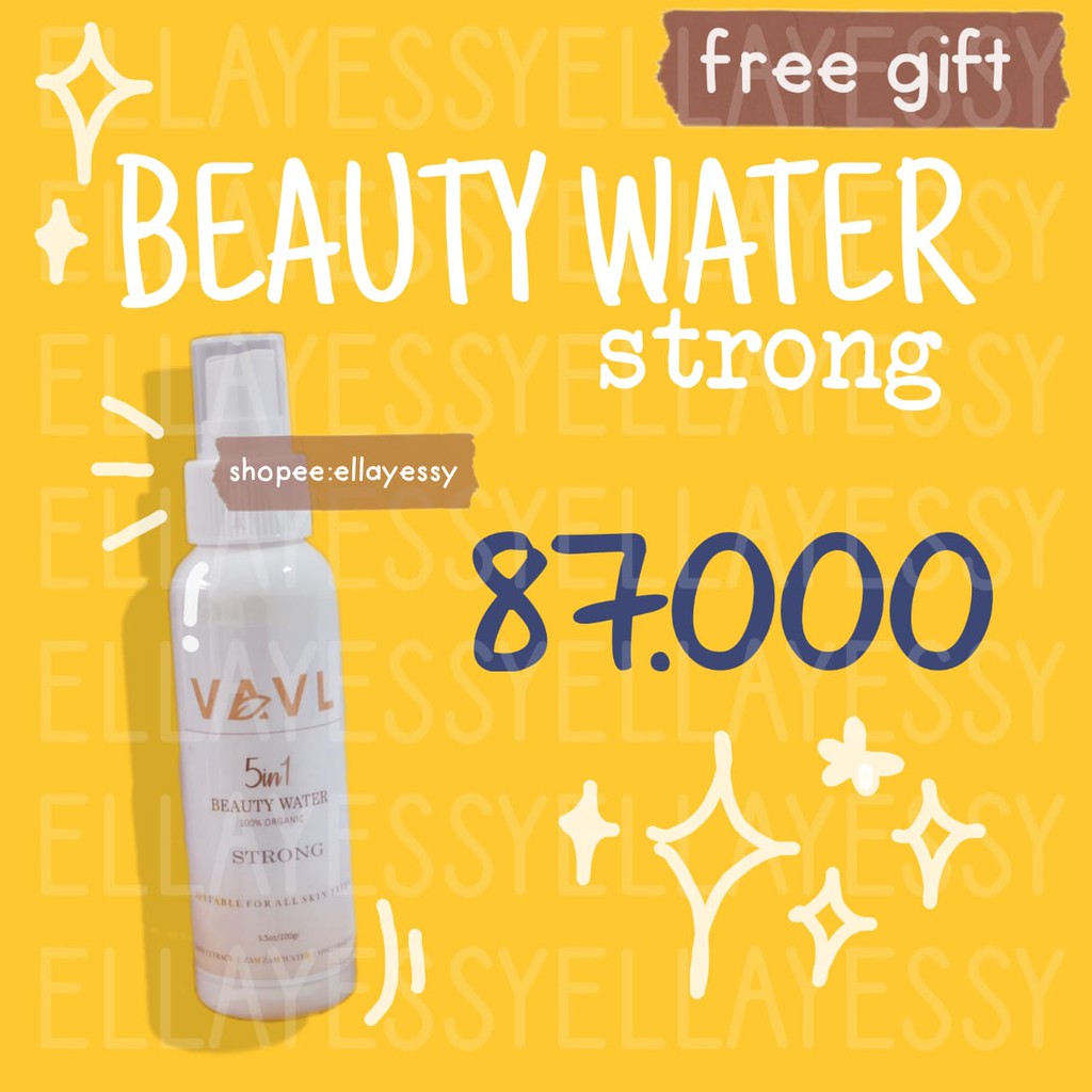 VAVL BEAUTY WATER STRONG by VAVL free gift