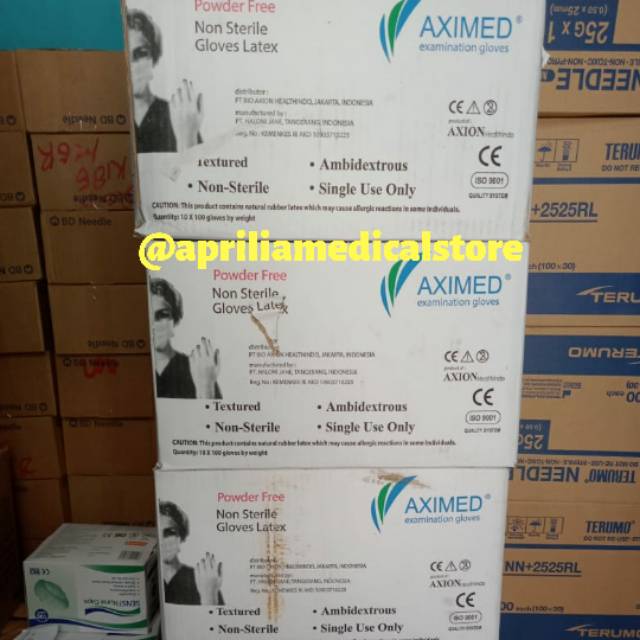 AXIMED Sarung Tangan Latex
