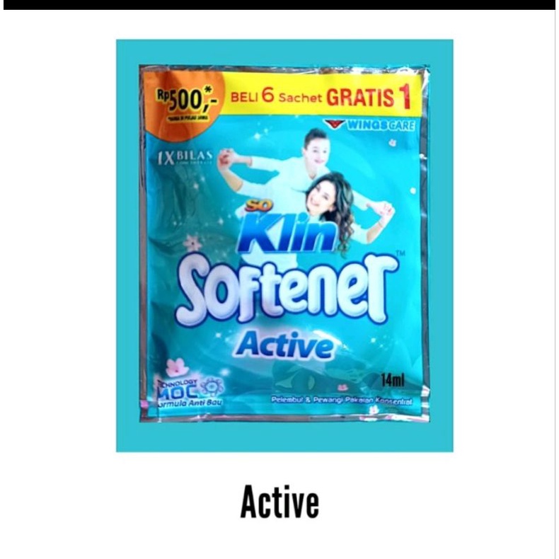 softener soklin sachet 1 pcs