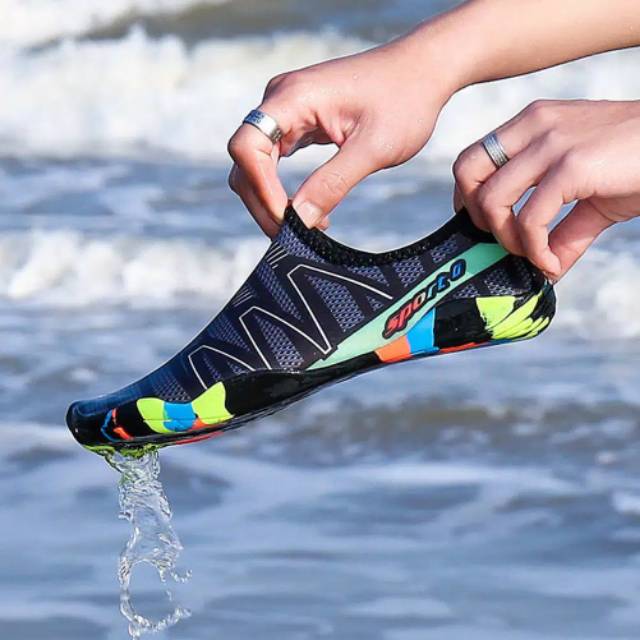 SEPATU PANTAI PRIA WANITA DIVING SHOES SNORKELING SOCK SELAM SANDAL