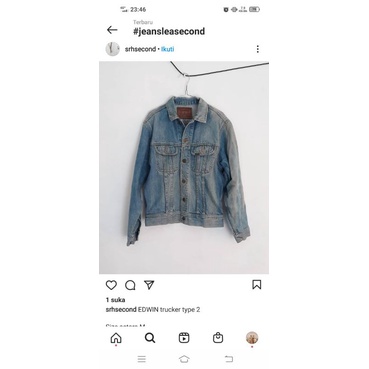 jaket denim edwin