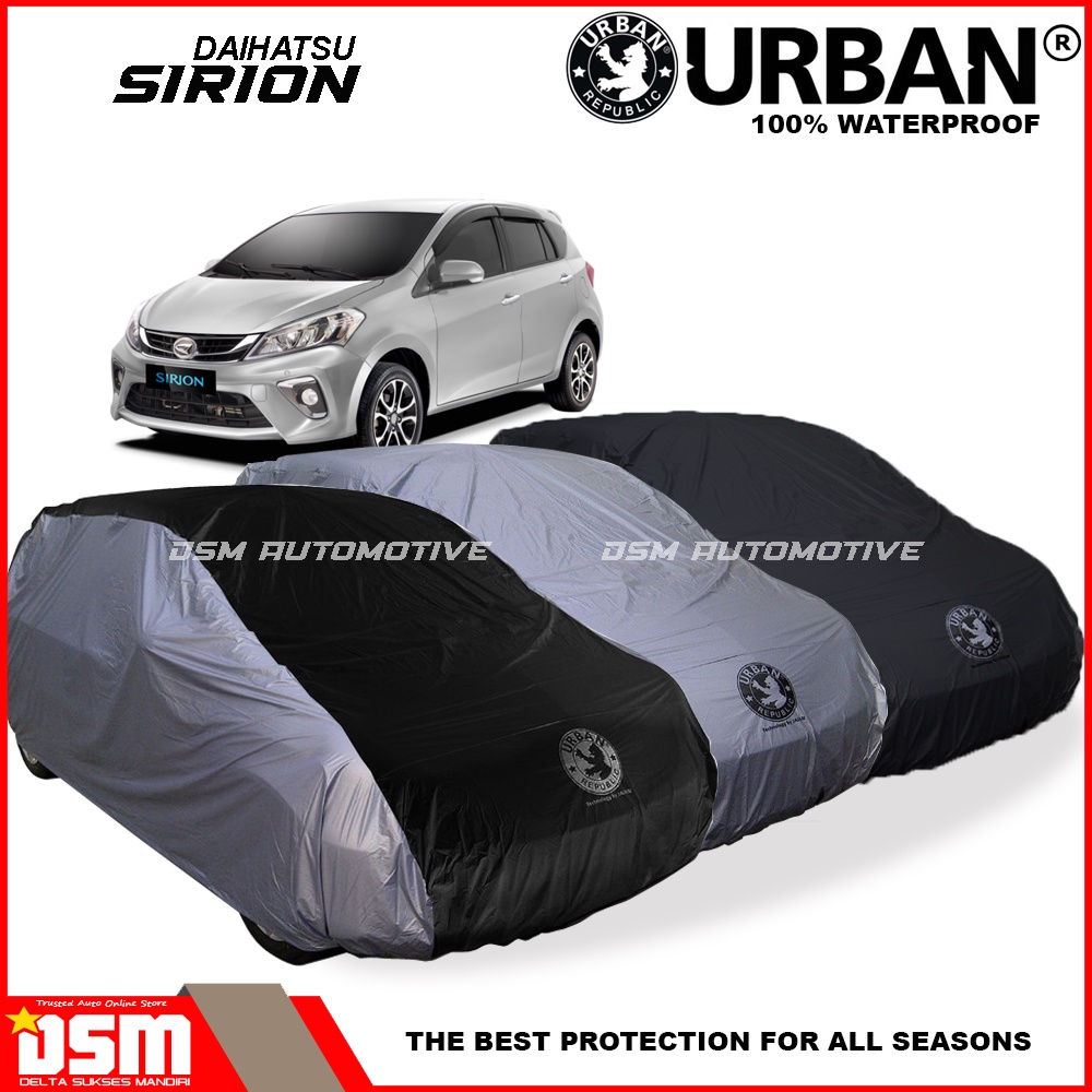 Urban / Cover Mobil Daihatsu Sirion 100% Waterproof / Aksesoris Mobil Sirion / DSM