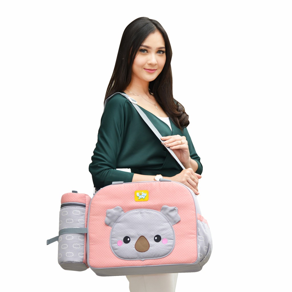 Baby Joy Tas Bayi Besar Saku Tempat Botol Susu Kokoa  BJT1032 BJT 1031