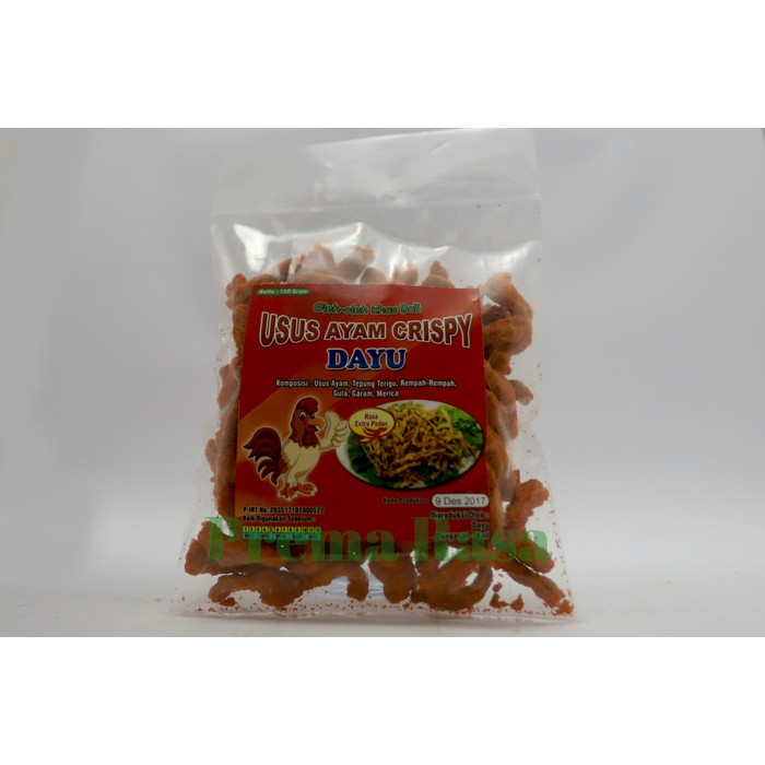 

Usus Ayam Crispy "Dayu" Khas Bali