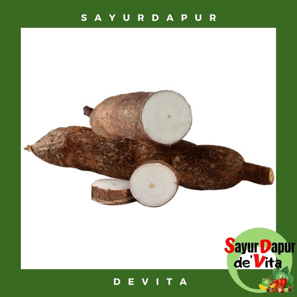 Singkong Belum Dikupas 1000 gram