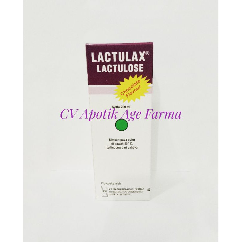 

Lactulax 200 mL Rasa Coklat (Ikapharmindo)