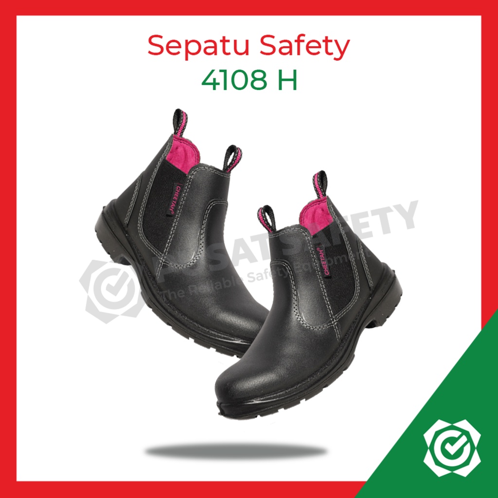 Jual Sepatu Kerja Safety Proyek Cheetah 4108h Shopee Indonesia