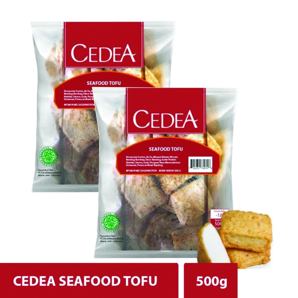 

Seafood Tofu 500gram