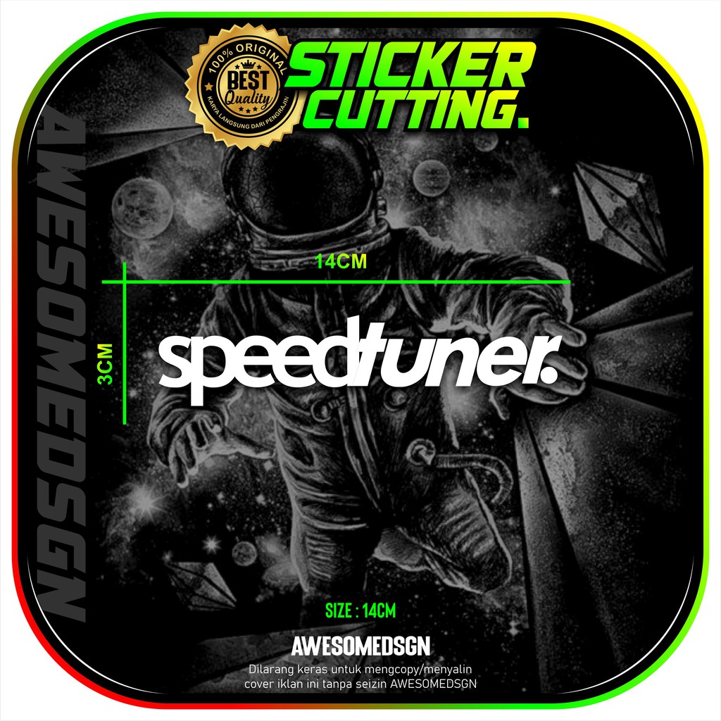

sticker cutting speedtuner
