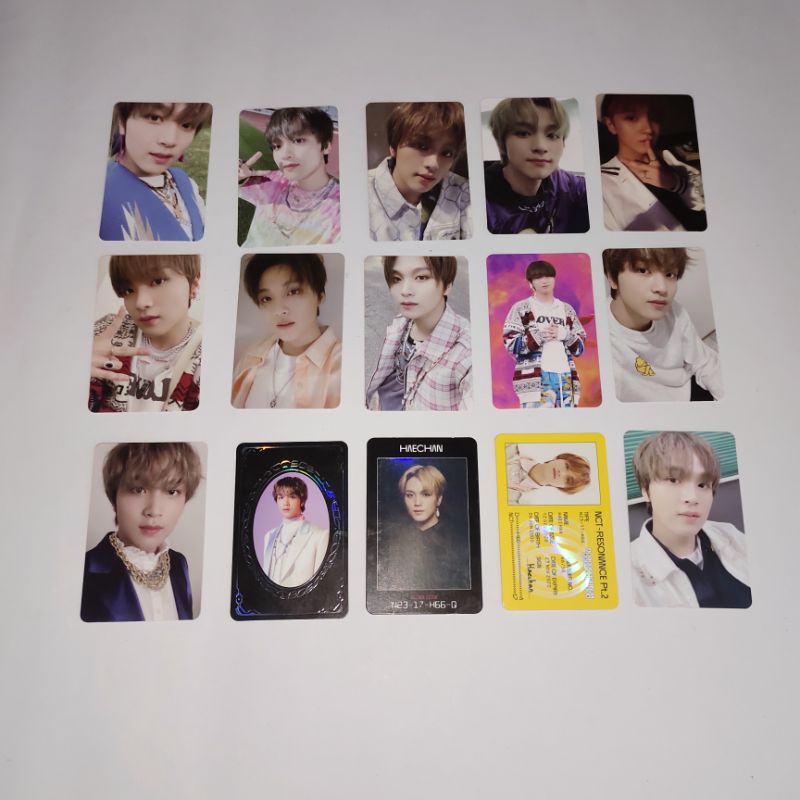PHOTOCARD HAECHAN OFFICIAL HOT SAUCE, RESONANCE, HELLO FUTURE, RELOAD, WE YOUNG