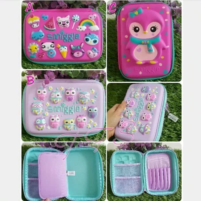 

Tempat Pensil/Pencil Case/HardCase/Hardtop Pencil Case/SMIGGLE Cewe