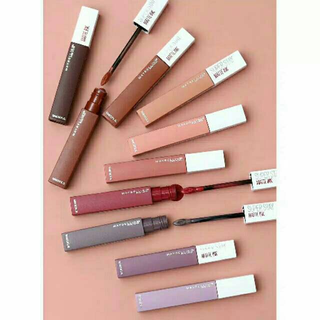 (ECER) LIP GLOSS MATTE MAYBELLINE NEW YORK