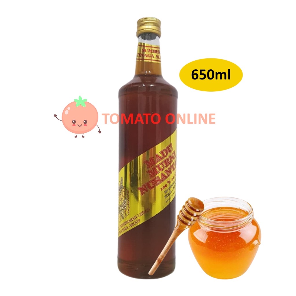 Madu Murni Asli Nusantara Botol 650 ml / 650ml Grosir