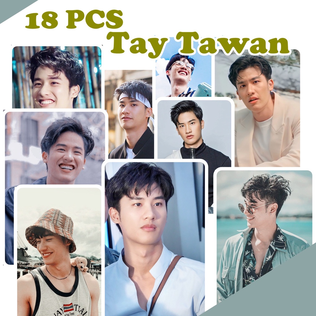 18PCS Photo Tay Tawan PC Aktor Thailand