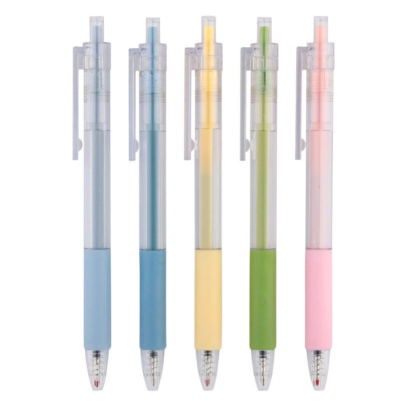 

0.5mm Pulpen Gel Black Warna-Warni