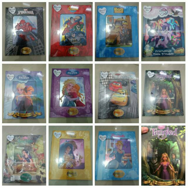 

Buku Cerita Magical Story disney marvel princess