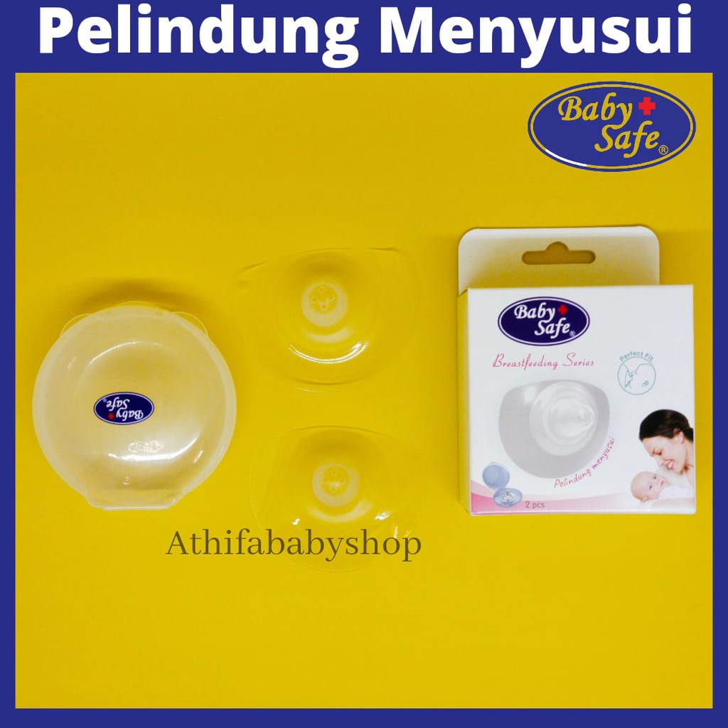 Niple Shield Penyambung Puting Pelindung Puting Menyusui Nipple Puller Baby Safe Breast Shield Isi 2