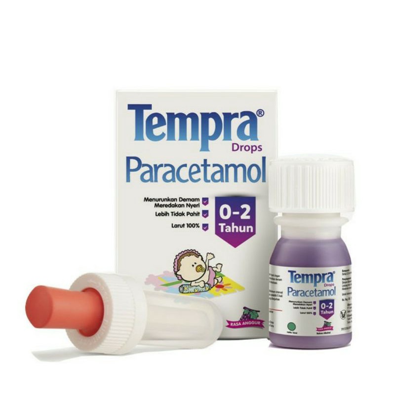 Jual TEMPRA DROP PARACETAMOL 02 TAHUN ISI 15 ML Shopee Indonesia