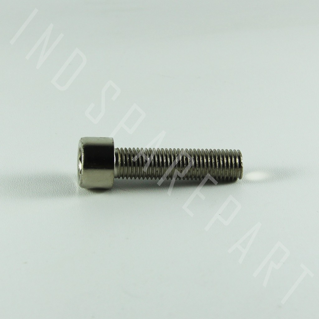 Baut-Baud-Bolt L M10x40-10x40-M 10 x 40 Kunci L8-8 mm Pitch-P 1.25