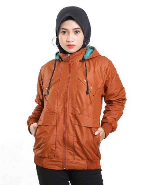 JAKET BB CEWEK (bolak balik)jaketgaul,jaketmotor