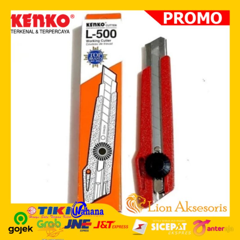 

Pisau Cutter Kenko L-500/Pisau Cutter Kenko/Pisau Cutter Besar ORI