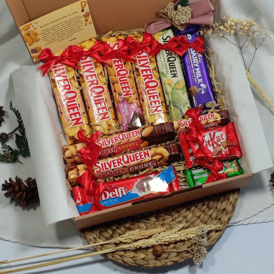 

Terlaris KADO CEWEK COWOK | WISUDA | ULANG TAHUN | HAMPERS COKLAT | HADIAH ANNIVERSARRY | COKLAT KADO | COKLAT BOX | PAKET COKLAT SILVERQUEEN 67