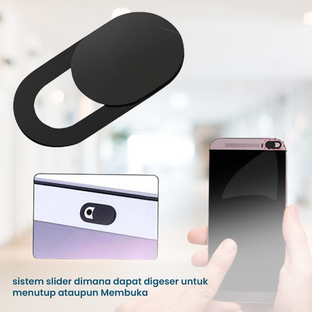 Penutup Pelindung Camera Cover Slider Webcam Privacy