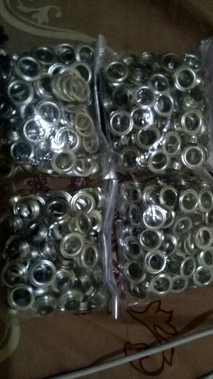 Mata Ayam V24 Ukuran Lubang 10 Mm/100 Pcs + Ring Belakang