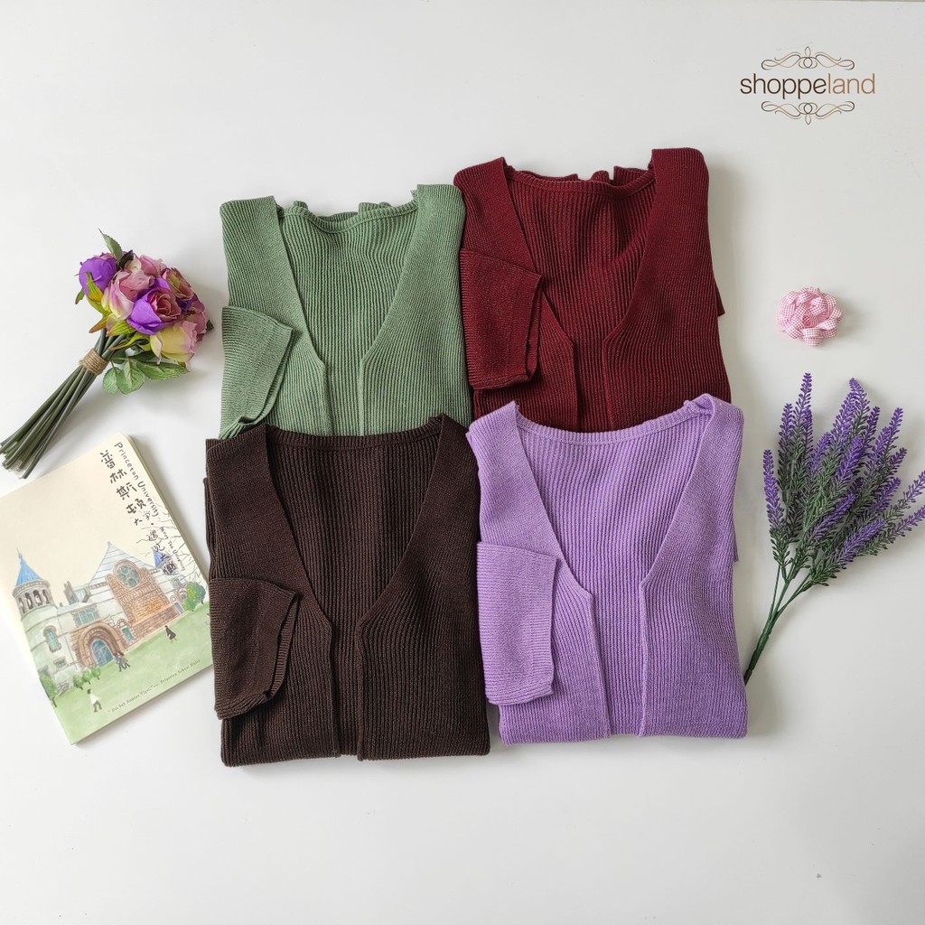 CARDIGAN RAJUT CAMERUN - PART 1-2