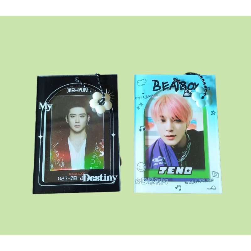 Akrilik Acrylic Photocard Holder Poca PC Holder NCT Beatbox BTS KPOP Exo Seventeen Treasure TXT