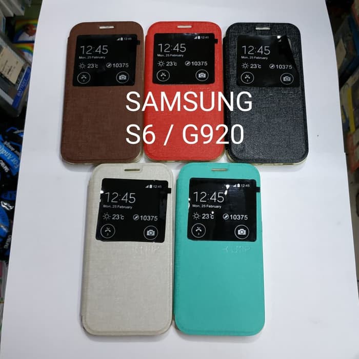 SAMSUNG S6 / G920 sarung flip cover ume/ sarung model buku