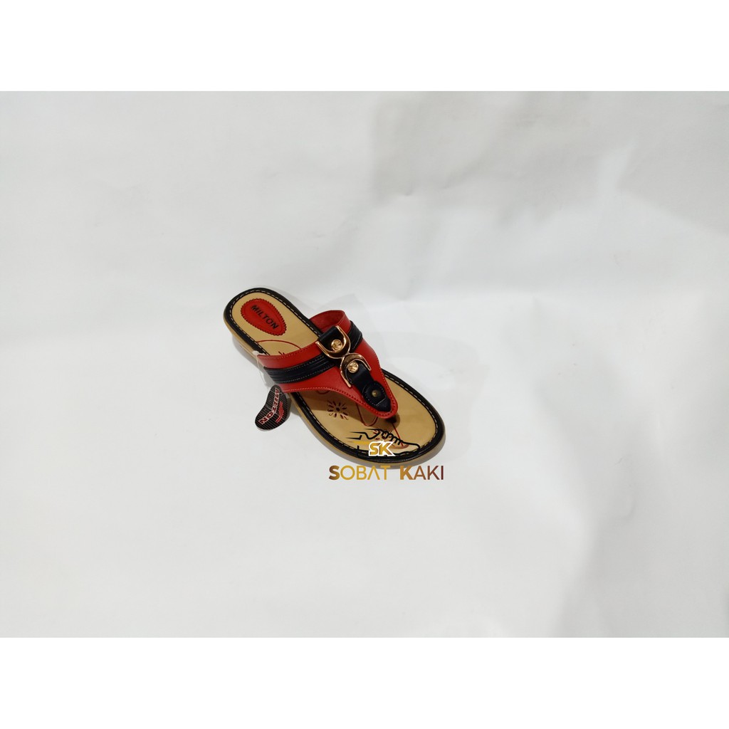 Sandal Santai Wanita Milton Tokyo 01 Red