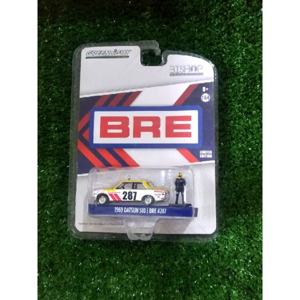Greenlight 1969 Datsun 510 BRE #287, datsun 510, bukan hot wheels datsun 510