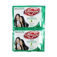 LIFEBUOY Shampoo 12 Sachet @9ml - Orange,Biru,Hijau