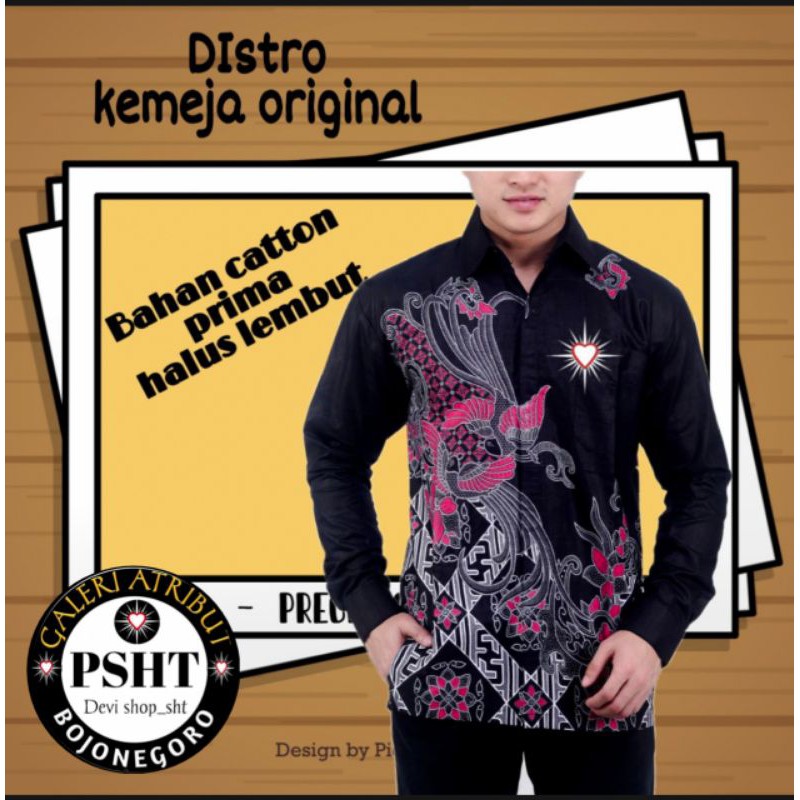 Batik lengan panjang Psht banyak motif