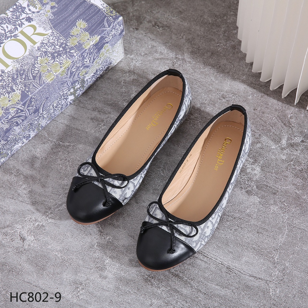 DR Oblique Flat Heel Shoes HC802-9