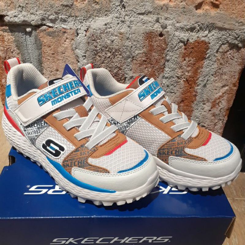 SEPATU ANAK TANPA TALI, SKECHERS MONSTER