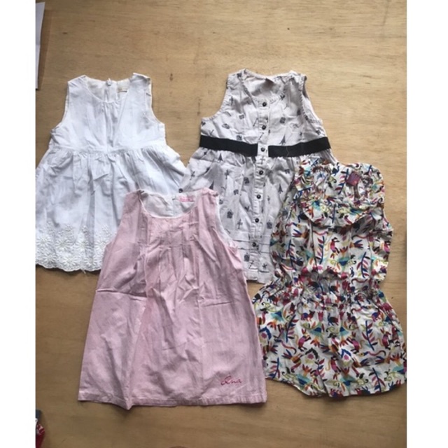 Qna kids dress. Dress anak second Qna kids murah. dress anak bekas. dress pesta anak murah